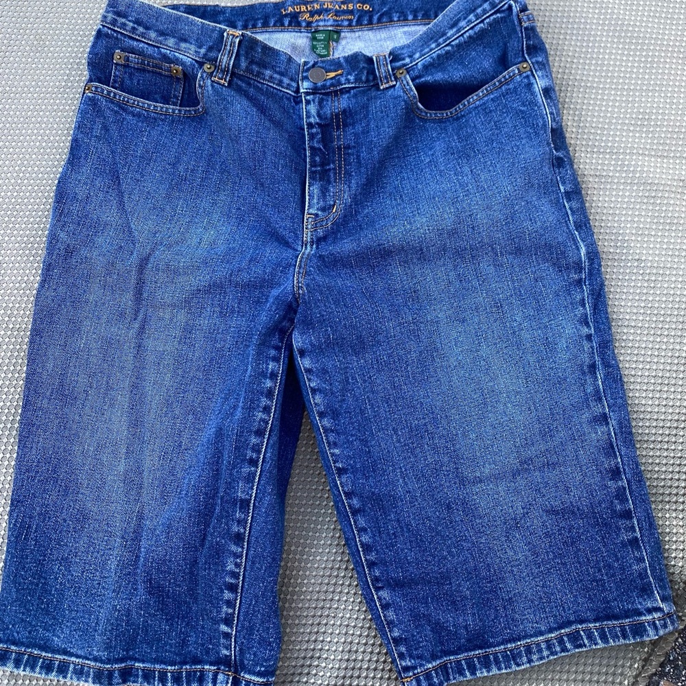 Blue Denim Jean Shorts